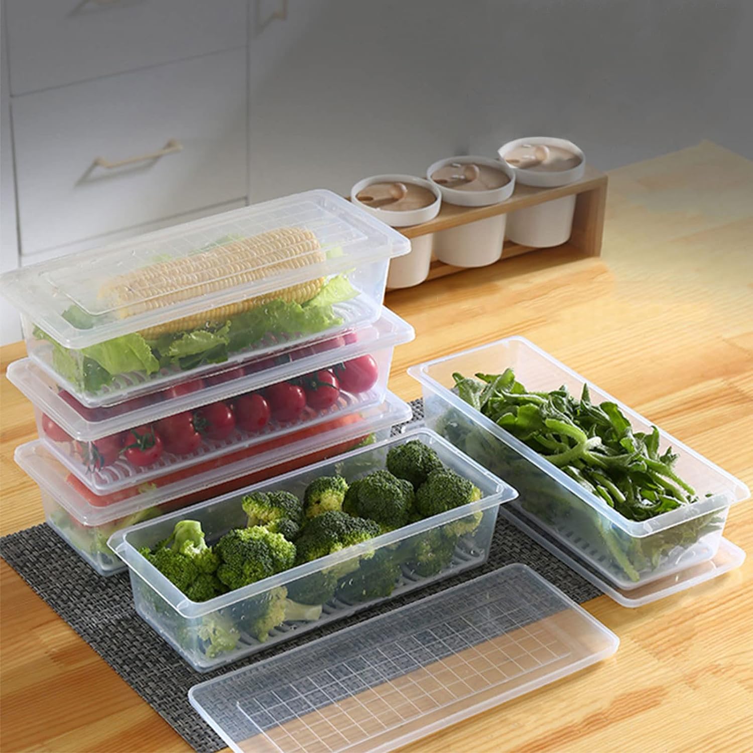 2628 Food Storage Container With Removable Drain Plate And Lid 1500 Ml (Pack Of 1 Pc) 2628 Food Storage Container With Removable Drain Plate And Lid 1500 Ml (Pack Of 1 Pc)